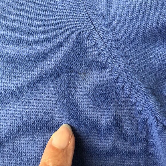 Banana Republic Women’s Button Down Cardigan Blue Size Petite Small - Picture 8 of 12